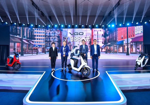 Honda中国研发的首款锂电池电动摩托车V-GO正式发布