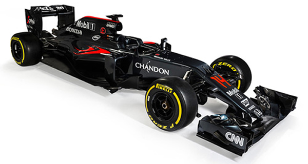 McLaren-Honda发布新款F1赛车“MP4-31”