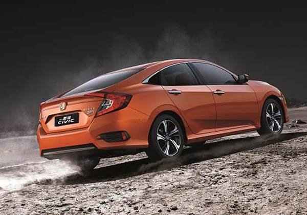 售价12.99-16.99万元东风Honda第十代CIVIC（思域）傲世登场