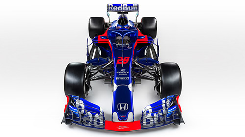Red Bull Toro Rosso Honda发布新赛车“STR13”