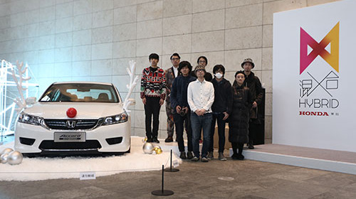 别样的Honda FUNTEC HYBRID别样的“混合”艺术平安夜