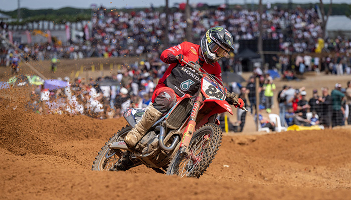 MXGP 安达卢西亚分站赛：赫林斯两回合连夺亚军，延续出色开赛状态。