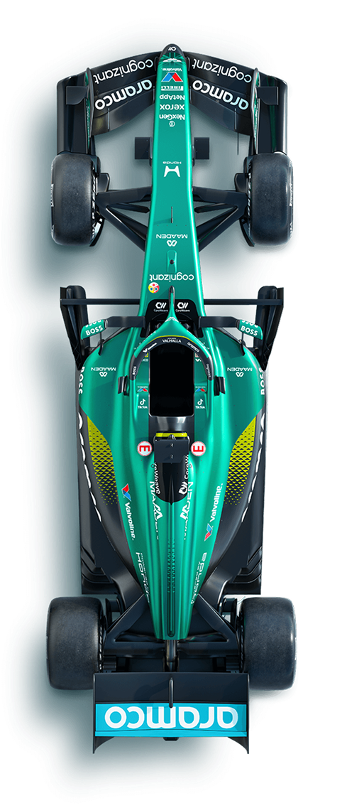 启用全新H标识的2026年F1®赛车
